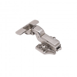 Петля внутренняя с доводчиком 48мм планка h2 clip-on 3D регулировка комплект заглушек с саморезами с еврошурупом PRIME by AKS (1 упак - 2шт)