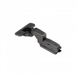 Петля 3D BLACK гидравл. внутренняя 07, 45мм, узкая планка H-0, clip-on, накладки, шурупы, AKS PLUS