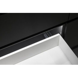 Комплект боковин выдвижного ящика Rigo H80, 490мм, белый белый