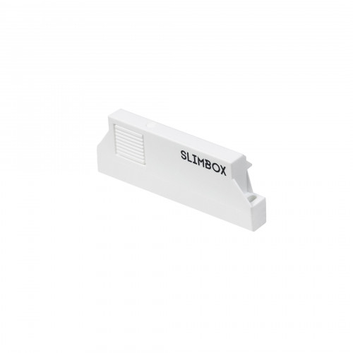 Ручка с поводком внутреннего ящика Slimbox AKS 13,5-21мм белая