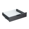 Система ящиков Slimbox Evolution L-400 H=84 графит SOFT CLOSE ДСП16мм