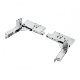 Libera XL Slowmotion Скрытая петля, левая/верх (или правая/низ) никель