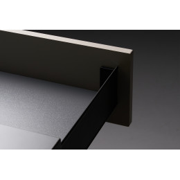 Комплект боковин выдвижного ящика Rigo H80, 440мм, антрацит антрацит