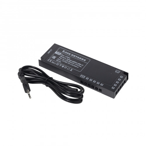 Блок питания Indoor Splitter 60W/12V, с вилкой, AKS