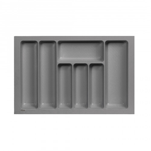 Лоток для столовых приборов 700 LINER 640*430, серый AKS