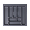 Вкладыш шуфлядный COMFORT 60/490, графит (факт.размер 535*490)