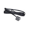 Выключатель бесконтактный на движение (PIR), врезной/накладной, 12/24V, 60W/120W, черный, для блоков питания Splitter, AKS