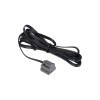 Выключатель сенсорный, с диммированием, врезной/накладной, 12V/24V, 60W/120W, для блоков питания Splitter, черный, AKS