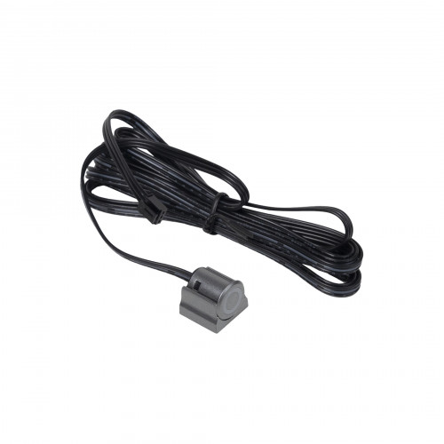 Выключатель сенсорный, с диммированием, врезной/накладной, 12V/24V, 60W/120W, для блоков питания Splitter, черный, AKS