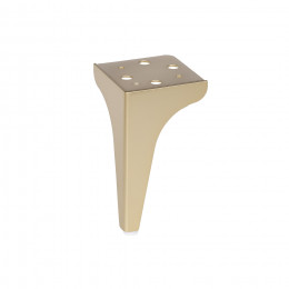 Опора меб. мет. STELLAR h150 угловая матовое золото AKS