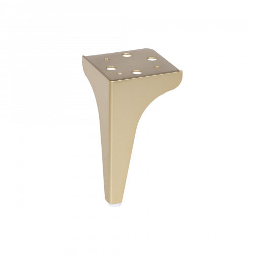 Опора меб. мет. STELLAR h150 угловая матовое золото AKS