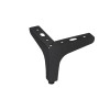 Опора меб. мет. h100 угловая черный GRIDLI