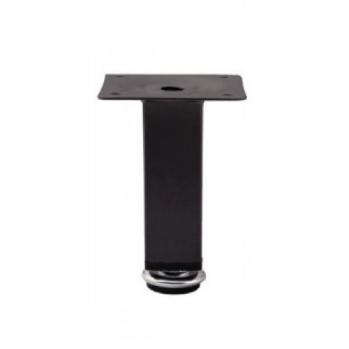 Опора меб. D-737-3 h=100, черный AKS