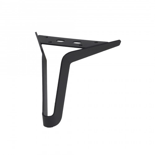 Опора меб. мет. MIRAGE h150 угловая черный муар AKS