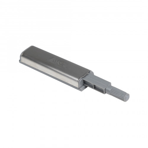 Механизм push-to-open наконечник резиновый накладной серый AKS металлический корпус