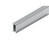Плинтус алюминиевый Neexy МОДЕРН МИНИ (7х15х3000) (Серебро матовое (17BMS))