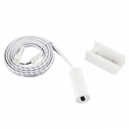 Выключатель AKS бесконтактный для шкафов (на преграду), накладной/врезной, белый, 60W