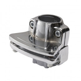 595 Держатель плиты односторонний, хром AKS