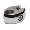 550 Соединитель одинарный стекло/плита ( с вкладышами ) AKS