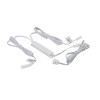 Выключатель бесконтактный на движение (PIR), врезной/накладной, 12/24V, 60W/100W, белый, AKS