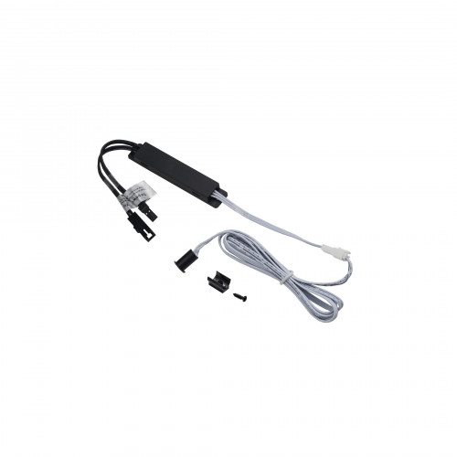 Выключатель бесконтактный на преграду, накладной/врезной, 12/24V, 60W/100W, D8мм, черный, AKS
