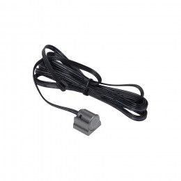 Выключатель сенсорный, с диммированием, врезной/накладной, 12V/24V, 60W/120W, для блоков питания Splitter, черный, AKS
