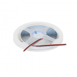 Лента светодиодная - 9,6W/m, 24V, 8мм, 2835, 120 д/м, IP20, холодный белый (6000K), CRI>70, 800 Lm, 5м, CZ
