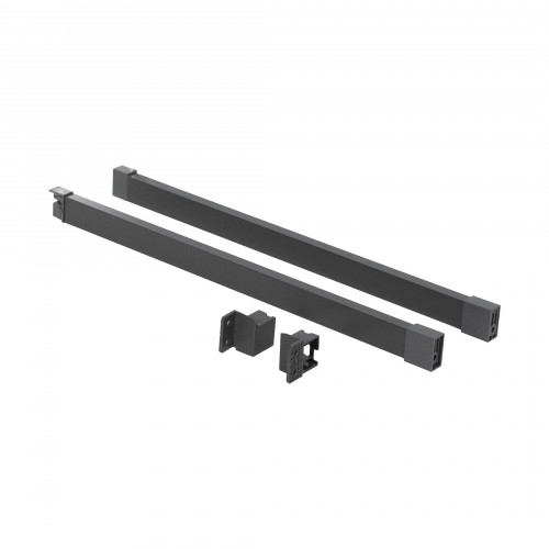 Рейлинг прямоугольный продольный Slimbox Evolution L-400 графит